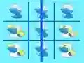 Joc Smurfs Tic Tac Toe on-line