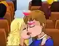 Joc Yellow Bus Kiss on-line