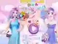 Joc Barbie and Elsa in Candyland on-line