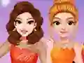 Joc Princesses Ice Skating Dress Up on-line