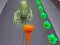 Joc Angry Cat Run Zombies Alley on-line