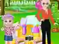 Joc Princess Family Picnic Day on-line