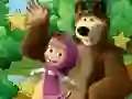Joc Little Girl And The Bear Hidden Stars on-line