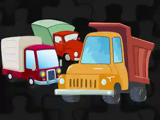 Joc Cartoon Truck Jigsaw on-line