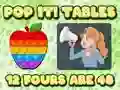 Joc Pop It  Tables on-line