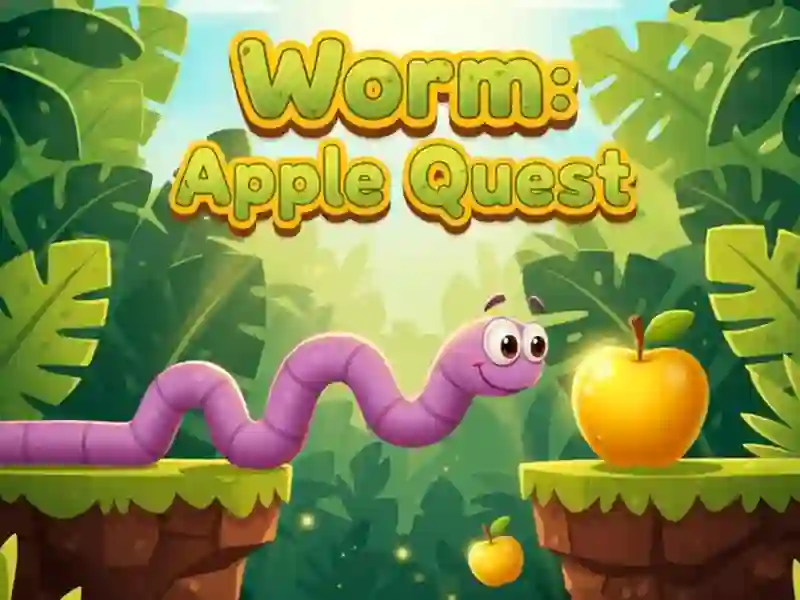 Joc Worm:  Apple Quest on-line