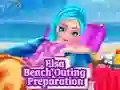 Joc Elsa Beach Outing Preparation on-line