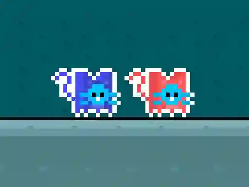 Joc Red and Blue Cats on-line