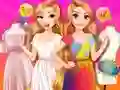 Joc Princesses Outfit Coloring on-line