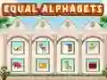 Joc Equal Alphabets on-line
