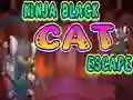 Joc Ninja Black Cat Escape on-line