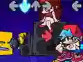 Joc Friday Night Funkin vs Geometry Dash on-line