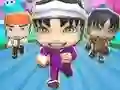 Joc Chibi Fall Guys Run Knockdown on-line