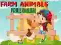 Joc Farm Animals Puzzles Challenge on-line