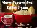 Joc Warm Popcorn And Coffee Jigsaw on-line