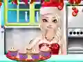 Joc Frozen Christmas Cupcake Maker on-line