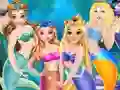 Joc Princess Mermaid Style Dress Up on-line