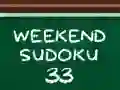 Joc Weekend Sudoku 33 on-line