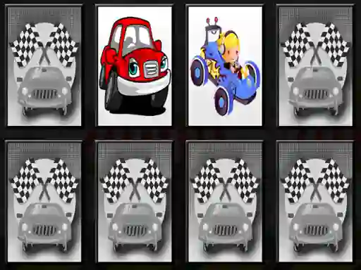 Joc Racing Cars Memory on-line