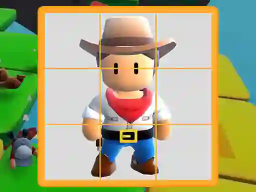 Joc Stumble Boys Sliding Puzzle on-line