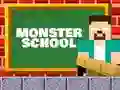Joc Monster School: Roller Coaster & Parkour on-line