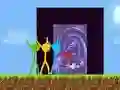 Joc Stickman Parkour Skyland on-line