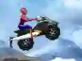 Joc Spiderman Snow Scooter on-line