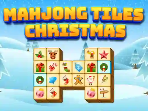 Joc Mahjong Tiles Christmas on-line