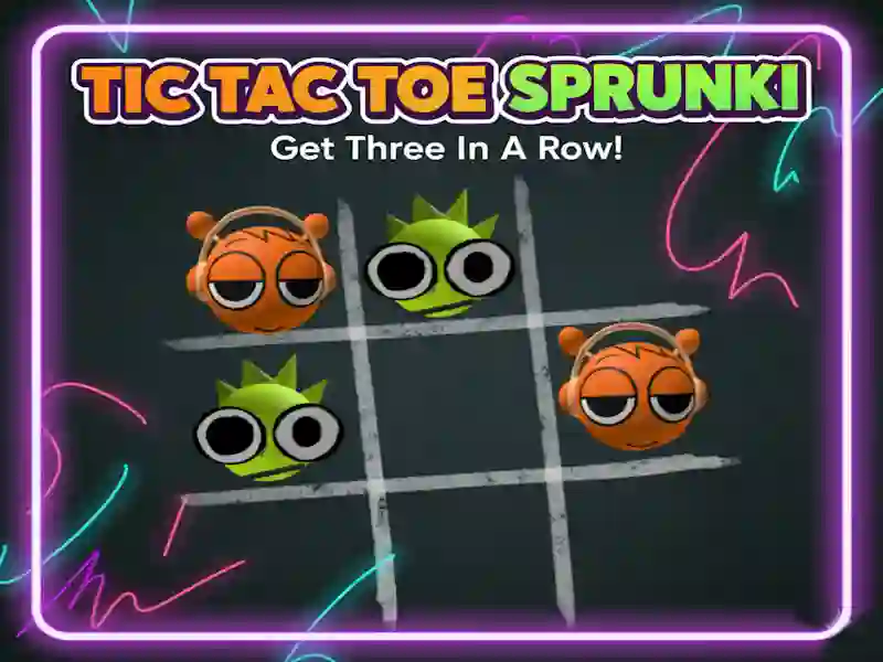 Joc Tic Tac Toe Sprunki on-line