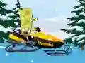 Joc Spongebob Snowmobile on-line