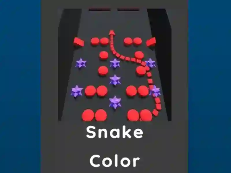 Joc Snake Color on-line
