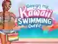 Joc Design My Kawaii Swimming Outfit on-line