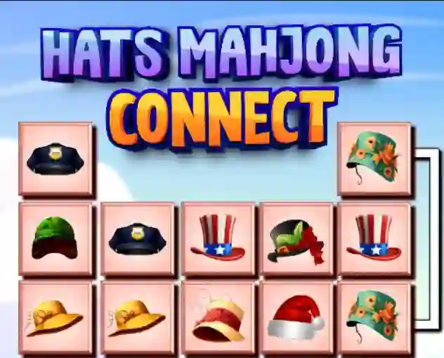 Joc Hats Mahjong Connect on-line