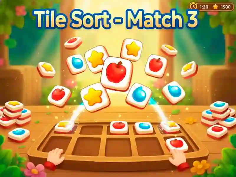 Joc Tile Sort - Match 3 on-line