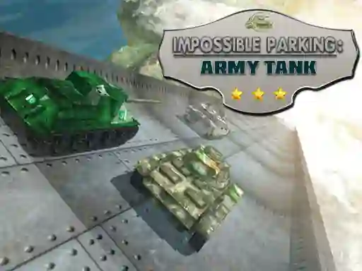Joc Impossible Parking: Army Tank on-line