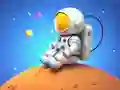 Joc Coloring Book: Spaceman Sitting on-line