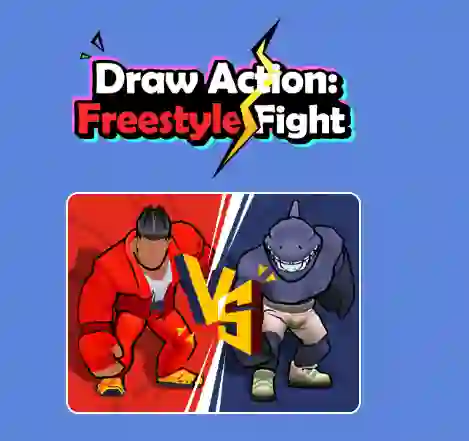 Joc Draw Action: Freestyle Fight on-line