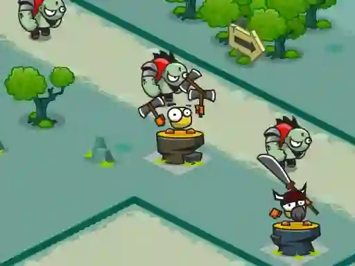 Joc King Bird Tower Defense on-line