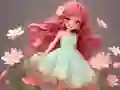 Joc Coloring Book: Flower Dress on-line