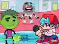 Joc Friday Night Funkin' VS Beast Boy on-line