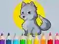 Joc Coloring Book: Wolf on-line