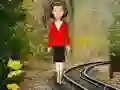 Joc Girl Escape From Railway Track on-line