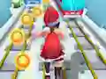 Joc Subway Santa Princess Runner on-line
