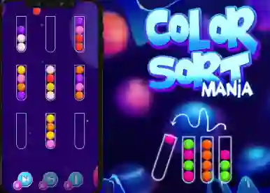 Joc Color Sort Mania on-line