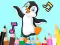 Joc Coloring Book: Dancing Penguin on-line