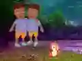 Joc Twins Escape From Night Forest on-line