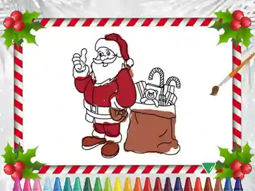 Joc Christmas Coloring Book on-line