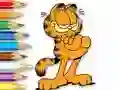 Joc Coloring Book: Garfield Hamburger on-line