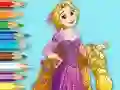 Joc Coloring Book: Princess Rapunzel on-line
