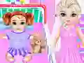 Joc Little Elsa Caring Day on-line